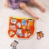 Melissa & Doug Farm Animals Jumbo Knob Puzzle, Wooden Peg