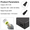 Fancy a comprar® Potencia de Adaptador AC Cargador para Lenovo