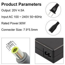 Fancy a comprar® Potencia de Adaptador AC Cargador para Lenovo ThinkPad E40 E50 L410 L412 L420 L421 L510 L512 L520 Sl410 Sl410 Sl410 K T410 T410i T420 T510 T510i T520 T520i W510 W520 SL510 X100e X120e X121e X130e