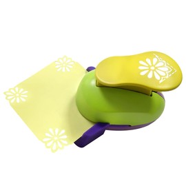 WELANE Paper Punch, Flower Shape Punch Handmade Paper Puncher for DIY Crafts Scrapbooking (Daisy)