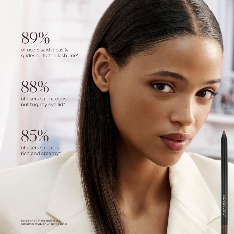 Laura Mercier Caviar Tightline Eyeliner: Long Lasting Color, Crease-proof, Waterproof,