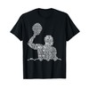 Waterpolo Player Word Cloud Water Polo Players Coach T-Shirt