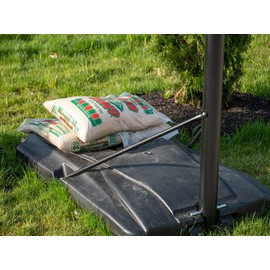 The Hoop Helper – Replace Unsightly Sand Bags, Bricks and Concrete Blocks on Your Portable Basketball Hoop!