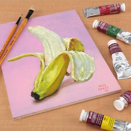 LUKAS 1862 Professional Artist Oil Paint - Grey to Black, 37 mL - Set of 4 - Outstanding Lightfastness, Non-Yellowing, with Beeswax for Smooth, Buttery Texture, Consistent Hue for Professional Artists