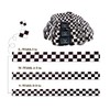 Cosyhome london Dog Collar With Checkered Patterns,Adjustable Durable Puppy Collars