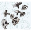 3mm Simplex Wire Clamps Clips Made From Marine Grade Stainless