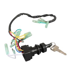 ANTUKO 703-82510-43-00 Ignition Main Key Switch Set Replacement for Outboard Motor Control