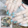 Abalone Nail Art Sequins 3D Irregular Natural Sea Shell Texture
