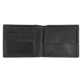 Bruno Banani Men’s Wallet, Black/green