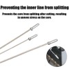100 Pack Silver Alloy Mountain Bicycle Brake End Sleeves End