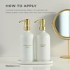 Etiquetas impermeables MaisoNovo para botellas, diseño de calcomanías - Paquete