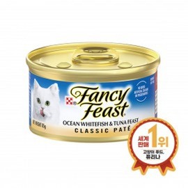 Purina Fancy Feast Tuna White Fish (85gX24pcs), Fish, 85g, 24pcs / 퓨리나 팬시피스트 참치흰살생선 (85gX24개), 생선, 85g, 24개