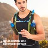 UTOBEST Flexible Drinking Bottle, Foldable Running Water Bottles, Soft Bottle