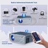Native 1080P Full HD Projector with WiFi and Bluetooth, 7500