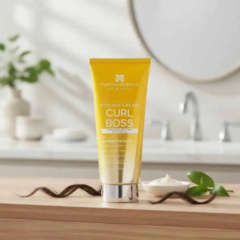 Crema Peinar Martha Debayle Styling Cream Curl Boss 200 Ml