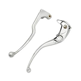 LE LEFOSSI Motorcycle Brake Clutch Hand Levers Compatible with Honda CBR 1000 RR CBR1000RR CBR600RR CBR 600 RR 2007 2008 2009 2010 2011 2012 2013 2014 2015 2016 2017 2018 Polished Silver