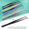 O'Creme 12 Inch Stainless Steel Precision Kitchen Culinary Tweezer Tongs