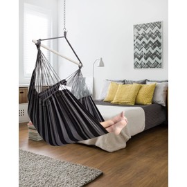 ADVOKAIR Hammock Chair Swing-XXL Large Hanging Hammock Chair－Max 500 Lbs-70in Hammock Swing- Roomy & Heavy Duty