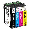 CINKCOCO 604XL 604 Printer Cartridges Multipack Compatible with Epson 604