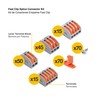 DEMASLED 265 Pcs Compact Electric Wire Connectors with 2, 3,