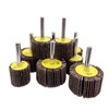FEIHU 30mm Flap Wheels,80 Grit.1/4" Shank Diameter for Removing Rust,