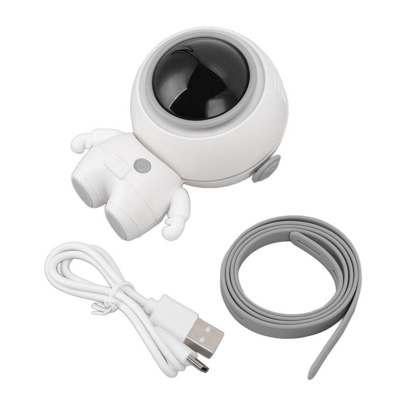 Mini Fan USB Astronaut Appearance Rechargeable Low Noise Portable Hanging