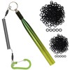 TRUSCEND Gradient Fishing Wacky with Silicone O Rings 210Pcs for
