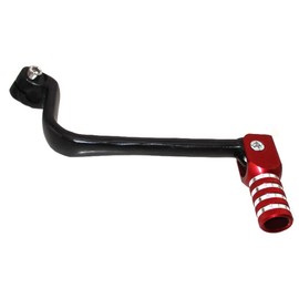 DJ-Motor Folding Aluminum Red Gear Shifter Shift Lever for KLX110 2005–2022 KLX110L 2010–2022 DR-Z 110 2005