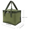TEAMOOK Foldable Lunch Bag Insulated Lunch Box Water-Resistant Leakproof Soft