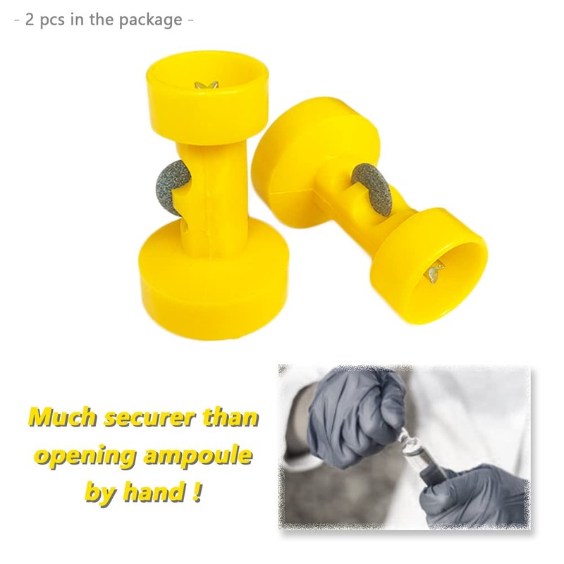 SunMelt Ampoule Vial Bottle Opener, Double-Head Decapper Nursing Cutter Operation