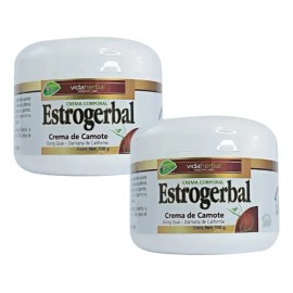 Pack De 2 Crema Corporal Estrogerbal De Camote Vidaherbal