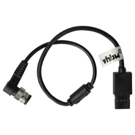 vhbw Control Cable Compatible with Nikon D300s, D4s, D800E, D3s, D3X, D700, D4, D500, D80 to DJI Ronin Gimbal - 24cm
