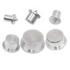 Pack of 10 Dowel Pins Centre Stainless Steel 4/5/6/8/10/12 mm