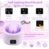 Electric Nail Soaking Bowl, Acrylic Nail Remover Kit 50% Faster