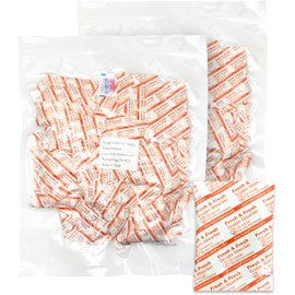 100 CC [300 Packets] Premium Oxygen Absorbers for Food Storage, Oxygen Scavengers Packets(2 Bag of 150 Packets) - ISO 9001 Certified Facility Manufactured