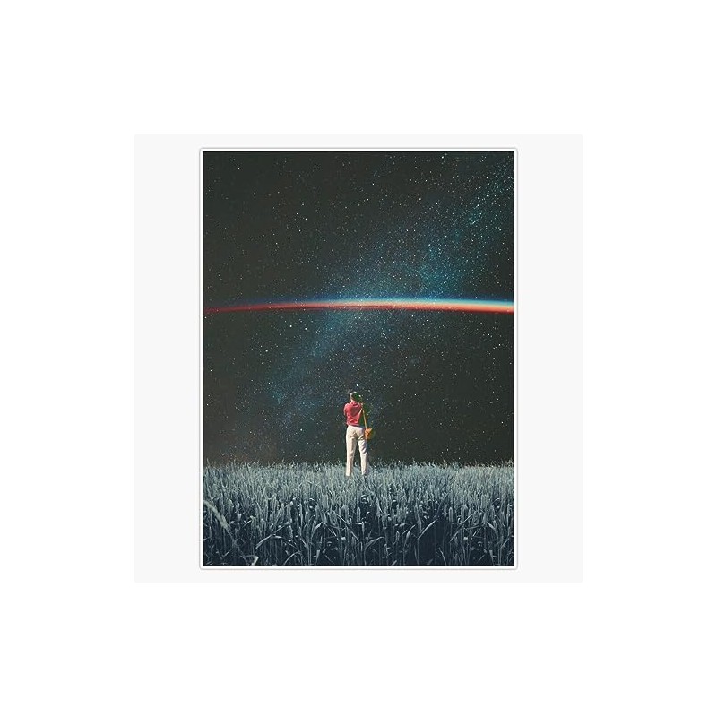 Saw The Light Sticker Bumper Sticker Vinyl Decal 5"