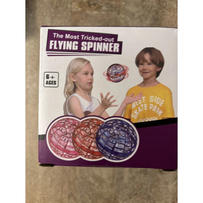 FLYNOVA Kids Light Up Magic Ball Toy,Hover Boomerang Spinning Cosmic