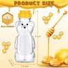 Thenshop 48 Pcs 8oz Plastic Honey Bear Bottle Empty Honey