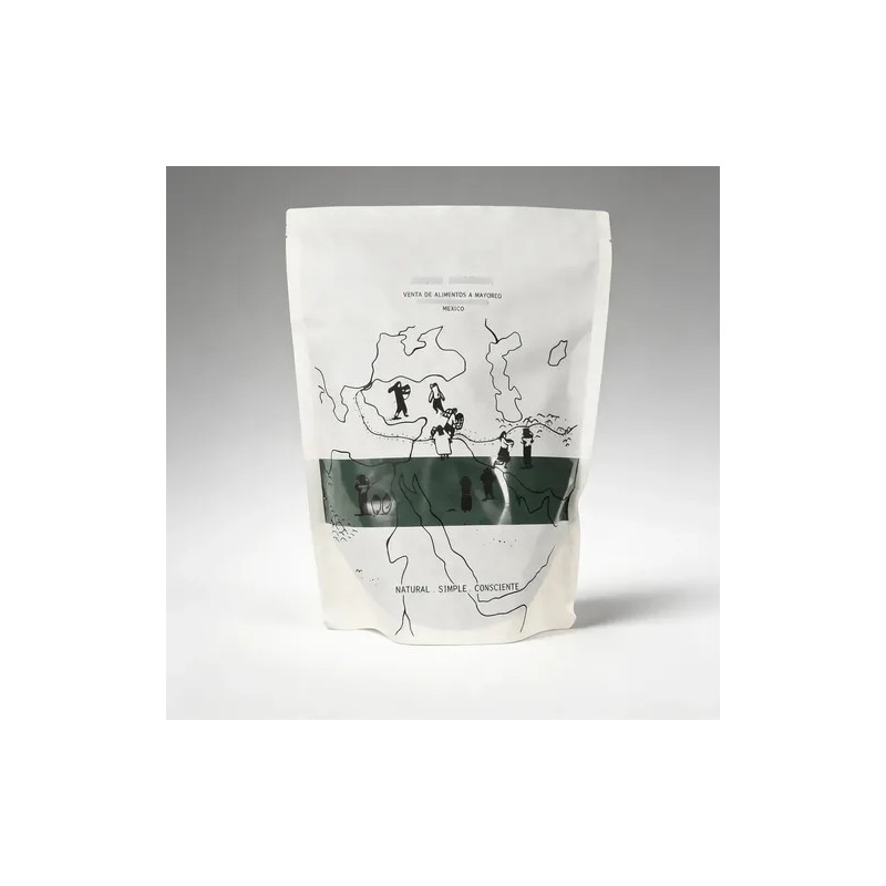 Espirulina En Polvo 500g Negro Mostaza Natural Saludable