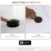 STYLISH Pop Up Bathroom Sink Drain Stopper, with Overflow, Anti