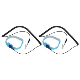 MECCANIXITY 2 Pack ESD Anti Static Wrist Strap 12" Circumference Adjustable Antistatic Bracelet Set Wire Alligator Clip for Computer Electronics Repair