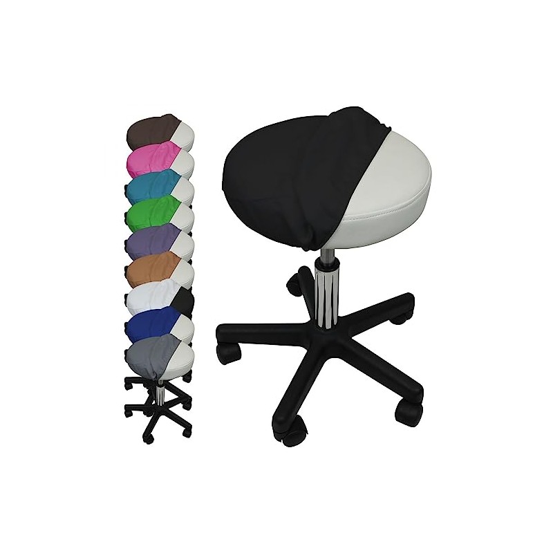 Linxor® Terry Protective Cover for Round Stool – 9 Colours