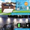 Peasur [12 Packs] Solar Outdoor Lights Motion Sensor Solar Security