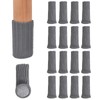 16PCS Chair Socks, Chair Leg Socks with Felt Pads, Knitted