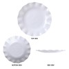 LOK-OSEMILE Melamine Dinner Plates, Set of 6, 9.875" 100% Melamine