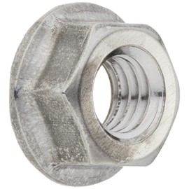 ESCO EA949SD-406 M6 Flange Nut (Stainless Steel/With Serate/16 Pieces)