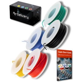 AZDelivery - Ultra Flexible Coated and Tinned Electric Wire Stranded Wires