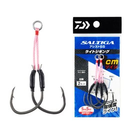 Daiwa Soltiga Assist SS Light Jigging, 1.2 inches (3 cm), Twin #2/0