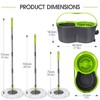 Spin Mop Bucket System,Masthome Pedal Spin Mop and Bucket with