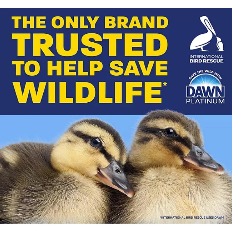 Dawn Platinum Dishwashing Liquid Dish Soap, Refreshing Rain 90 fl.